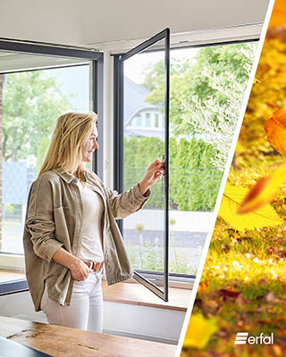 Ideen zum Herbst von Erdal, Insektenschutz, Lichtschachtabdeckungen, Wohnen
